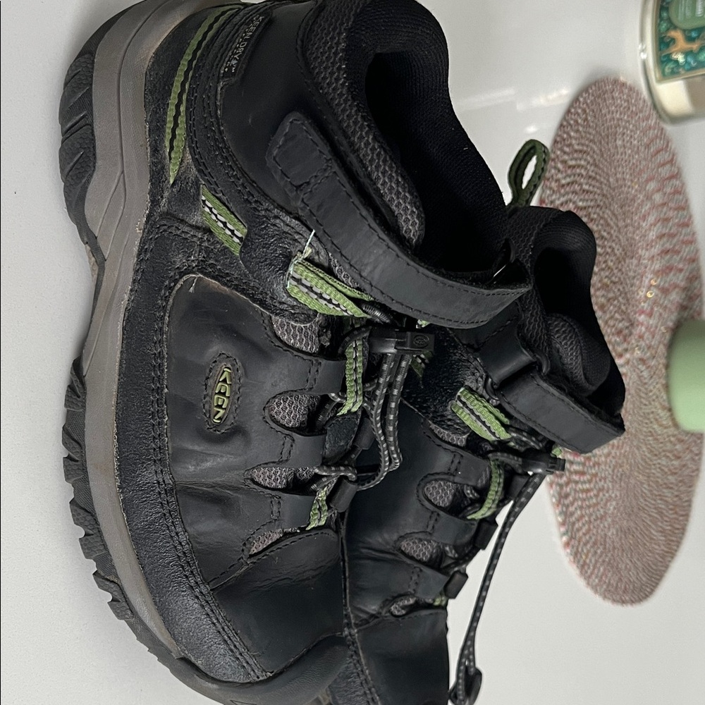 Keen Black and Olive Trail Shoes